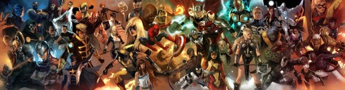 AVENGERS superhero marvel multi dual 4329x1131