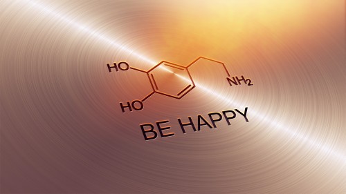 Dopamine Molecule drugs metal quote statement mood humor 1920x1080