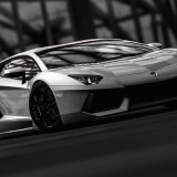 black_and_white_video_games_cars_Lamborghini_Gran_Turismo_5_races_Playstation_3_Aventador_2600x1463