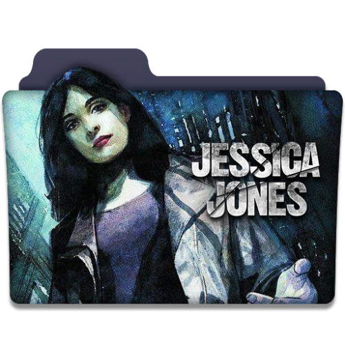 jessica jones tv series folder icon v1 by dyiddo d9dhiem