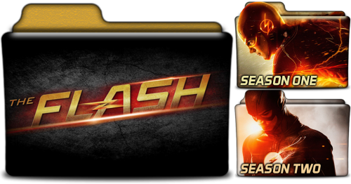 the flash tv show folders in png and ico by vikkipoe24 d9g0mx4